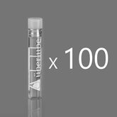 100 x Uberlube Silicone Lubricant Small Glass Vials 3.69ml